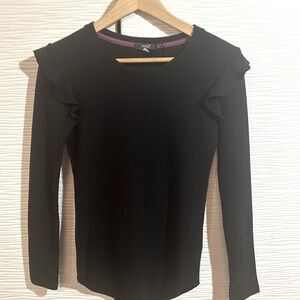 Girl’s soft & stretchy cotton blend thermal top, Sz M